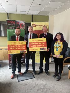 Jack Sargeant MS, Huw Irranca-Davies, John Griffiths MS and Dee Montague-Coast from FTWW
